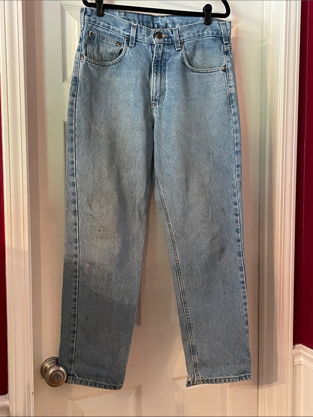 Carhartt Light Blue Relaxed Men's Jeans